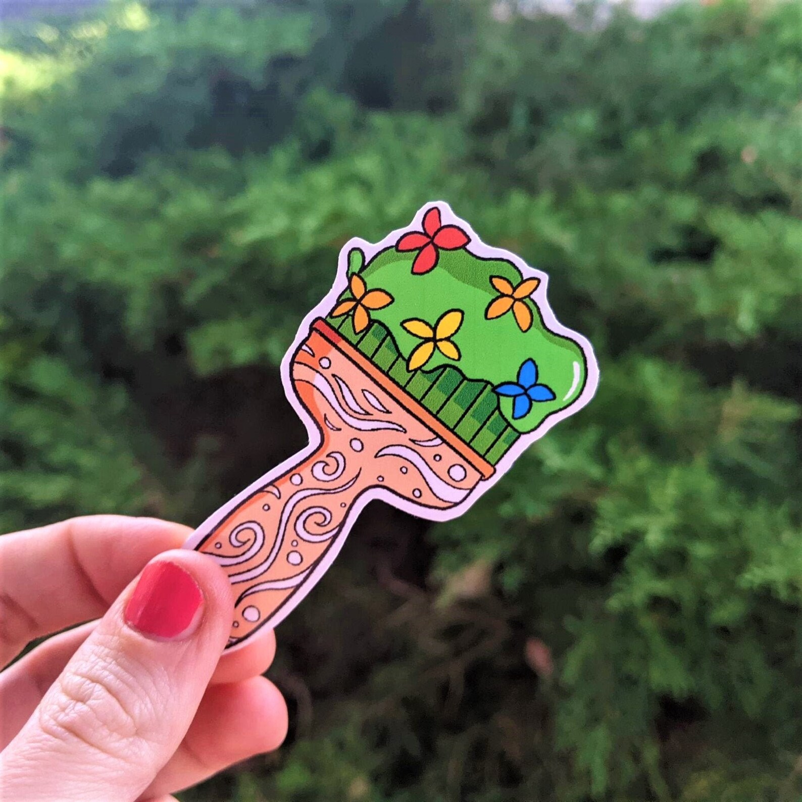 NEOPETS VINYL STICKER Neopets Mystery Island Paint Brush Etsy