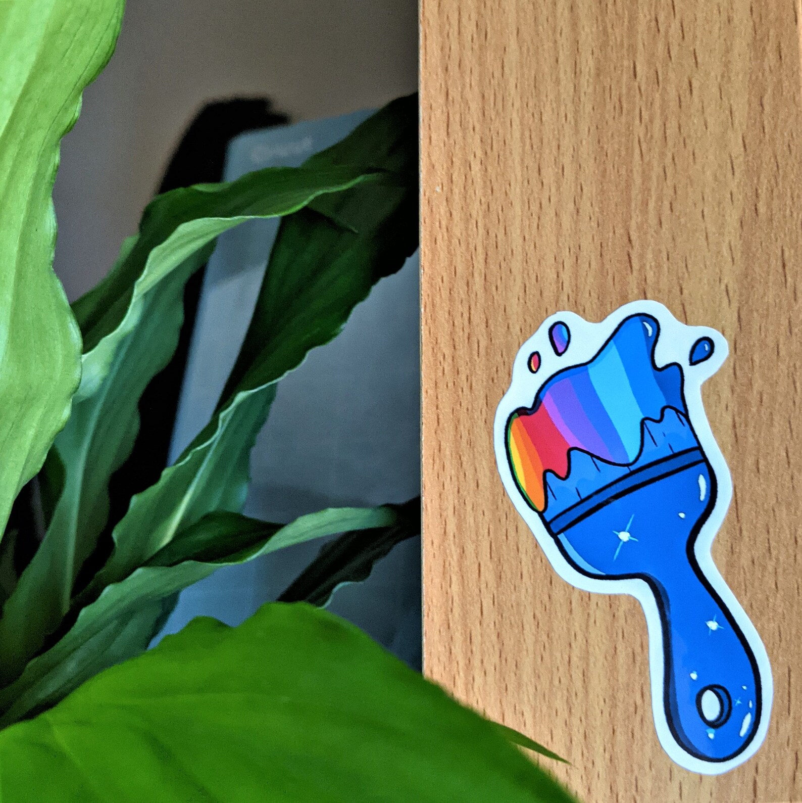 NEOPETS VINYL STICKER Neopets Eventide Paint Brush Sticker Etsy