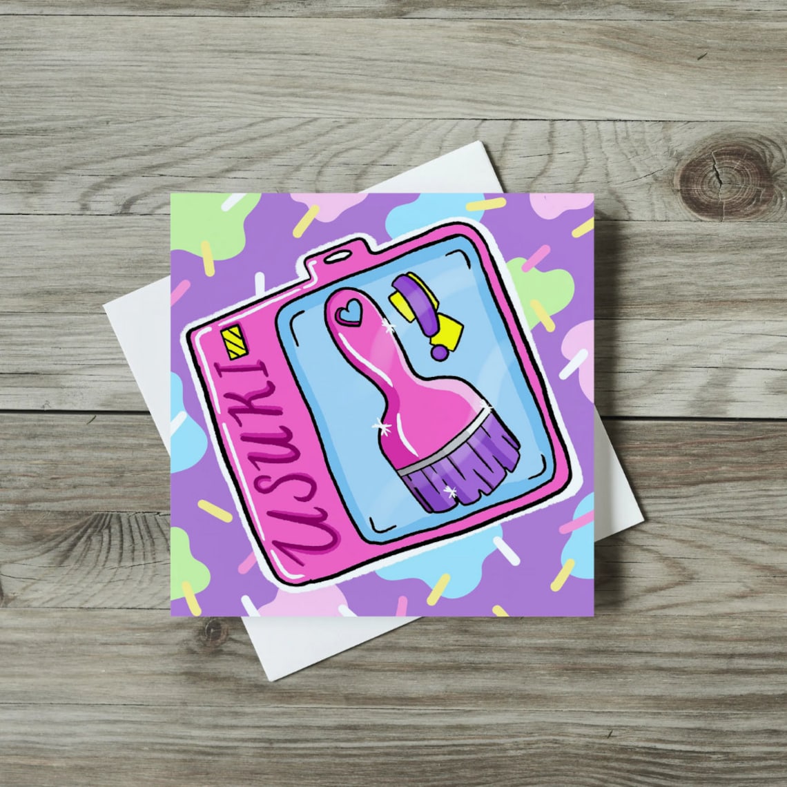 NEOPETS PRINT / Usuki Paint Brush Lindo estampado de arte Etsy