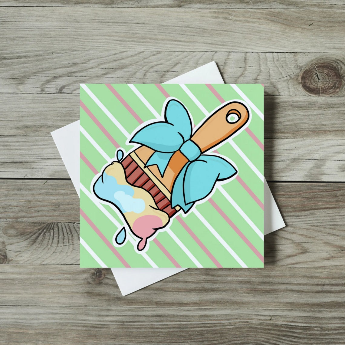 NEOPETS PRINT Baby Paint Brush Cute Neopets Themed Art Print Etsy