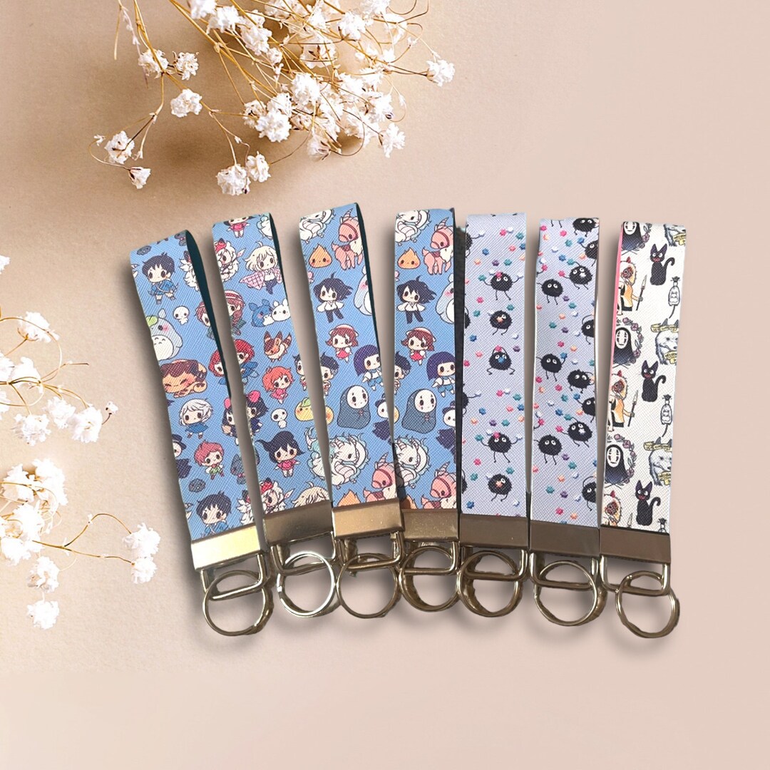 Anime Key Fob Wristlets Etsy