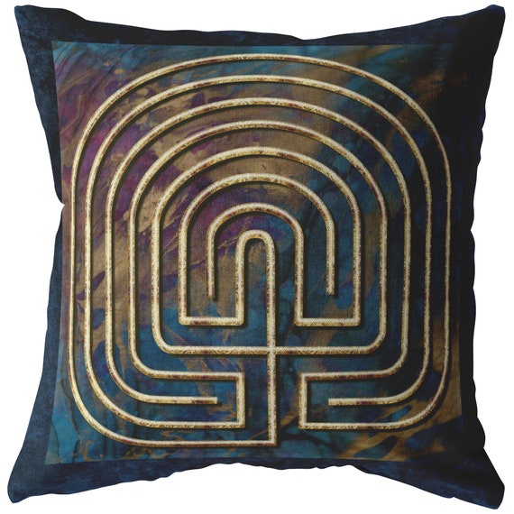 Labyrinths 7 Circuit Seed Finger Labyrinth Throw Pillow Etsy Ireland Labyrinths 7 Circuit Seed Finger Labyrinth Throw Pillow Etsy Ireland