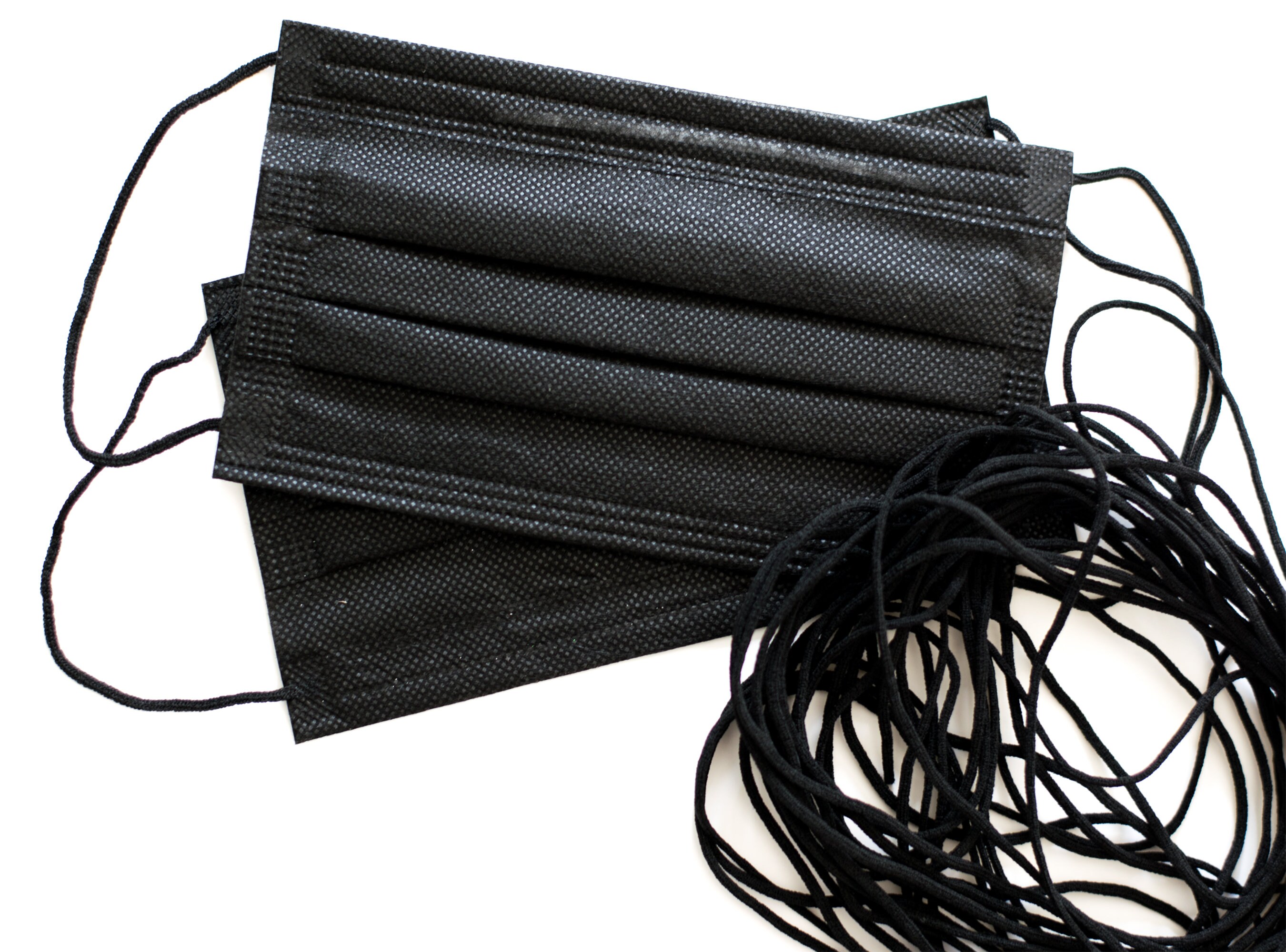 Soft Round 3mm Elastic Cord for Mask Black Color Fast Ship Etsy