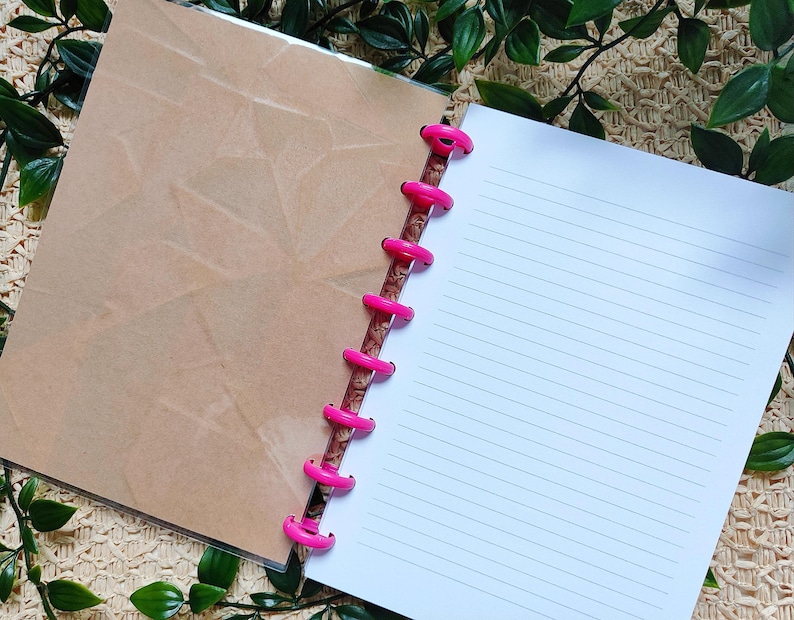 A5 Disc-bound Refillable Notebook | Customizable Scrappy Planner ...