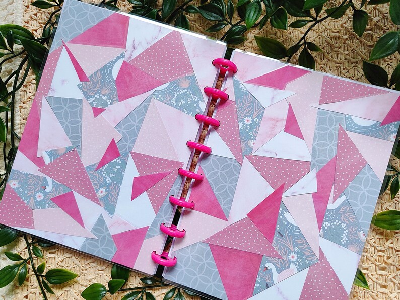 A5 Disc-bound Refillable Notebook | Customizable Scrappy Planner ...