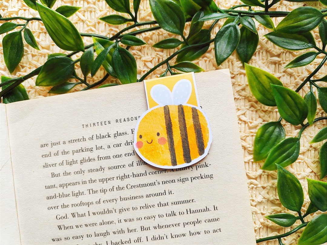 Magnetic Bookmark | Bee Magnetic Bookmarks | Bumble Bee Bookmark With ...