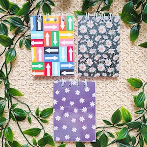 Notizbücher | Assorted Pocket Notebooks | Kleine Notizhefte mit Draht | Mini-Notizbuch | Mini Notizbuch