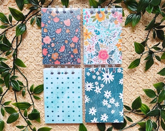 Mini Notebooks | Assorted Blue Pocket Notebooks | Blue Small Wire Bound Notebooks  | Blue Mini Note Taking Notebook | Blue Mini Notebooks