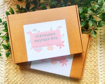 STATIONERY MYSTERY BOX | Stationery grab bag | Cute Stationery Bundle Box | Surprise Stationery Bumper Box | Stationery Lovers Gift Set