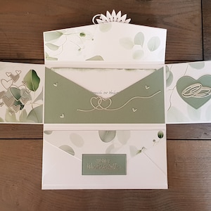 Hochzeitskarte Geschenk zur Hochzeit Karte Glückwunschkarte Ehe Vermählung