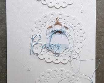 Glückwunschkarte zur Geburt, Babykarte, Baby, Geburt, Nachwuchs, Babygeschenk,
