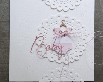 Glückwunschkarte zur Geburt, Babykarte, Baby, Geburt, Nachwuchs, Babygeschenk,