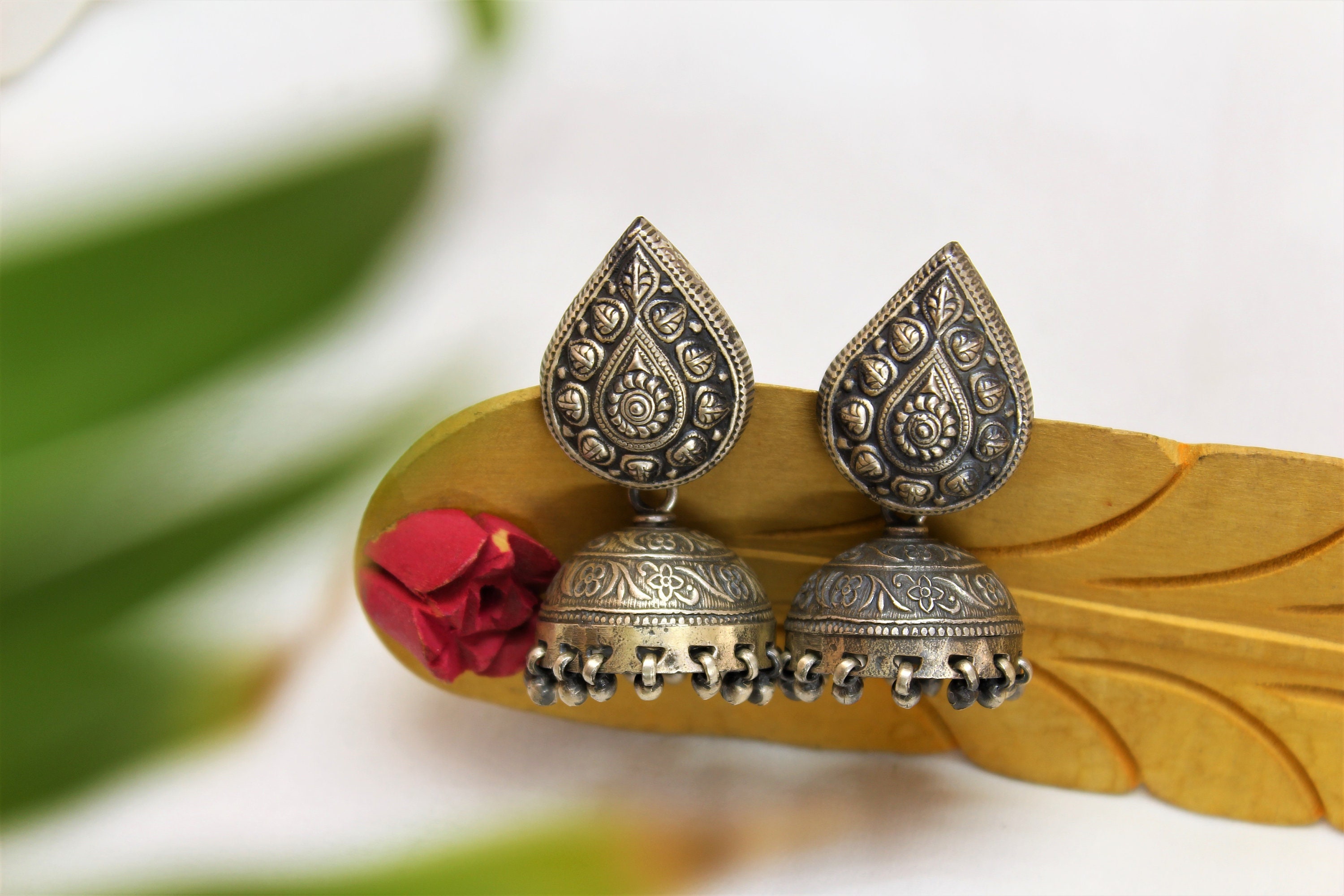 Silver jhumki price Outlet