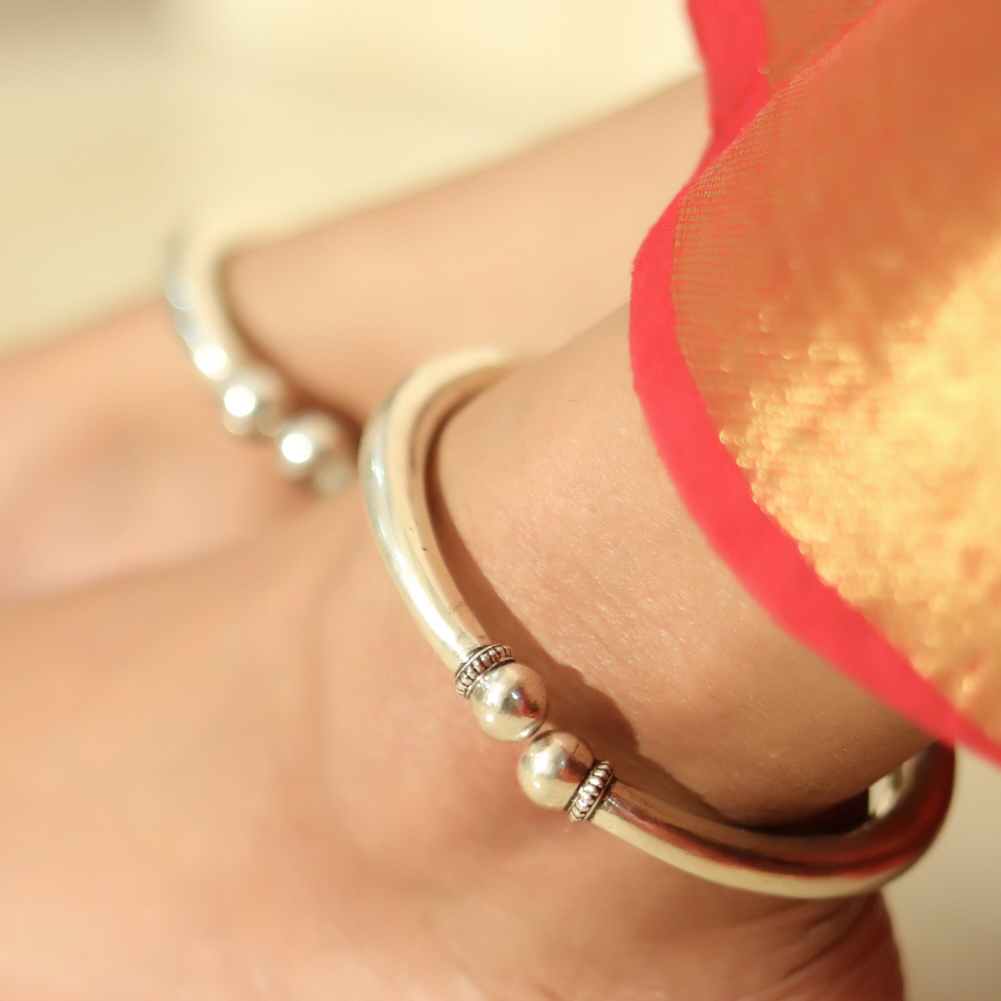 Pure Silver Kadas & Bangles at Best Price only at Joharcart