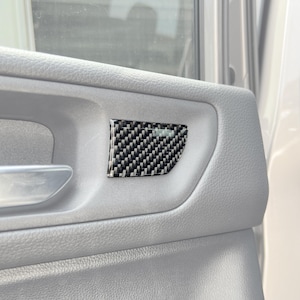 Recubrimientos para manijas de puertas traseras Tufskinz: se adapta a Land Cruiser 2024-2025: kit de 2 piezas