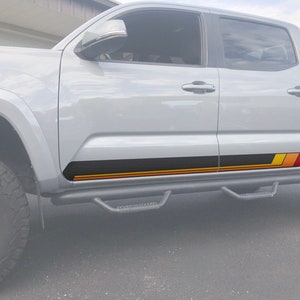 Tufskinz | Rocker Panel Protector Overlay - Fits 2016-2023 Tacoma - 4 Piece Kit