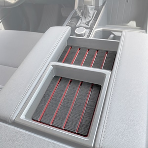 Tufskinz / Inserti in schiuma per console centrale - Adatto per Tundra 2022-2025 e Toyota Sequoia 2023-2025 - I kit variano