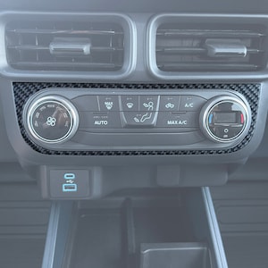 Tufskinz | Climate Control Accent Trim - Fits 2022-2024 Ford Maverick - 1 Piece Kit