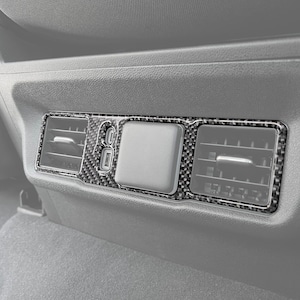 Revestimiento decorativo para consola central trasera Tufskinz: compatible con Silverado 2022-2025
