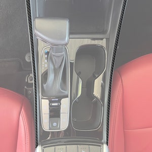 Tufskinz | Center Console Line Accents - Fits 2022-2025 Santa Cruz - 2 Piece Kit
