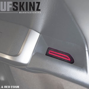 Tufskinz | Single Cab/Access Cab Door Armrest Inserts- Fits 2016-2023 Tacoma - 2 Piece Kit
