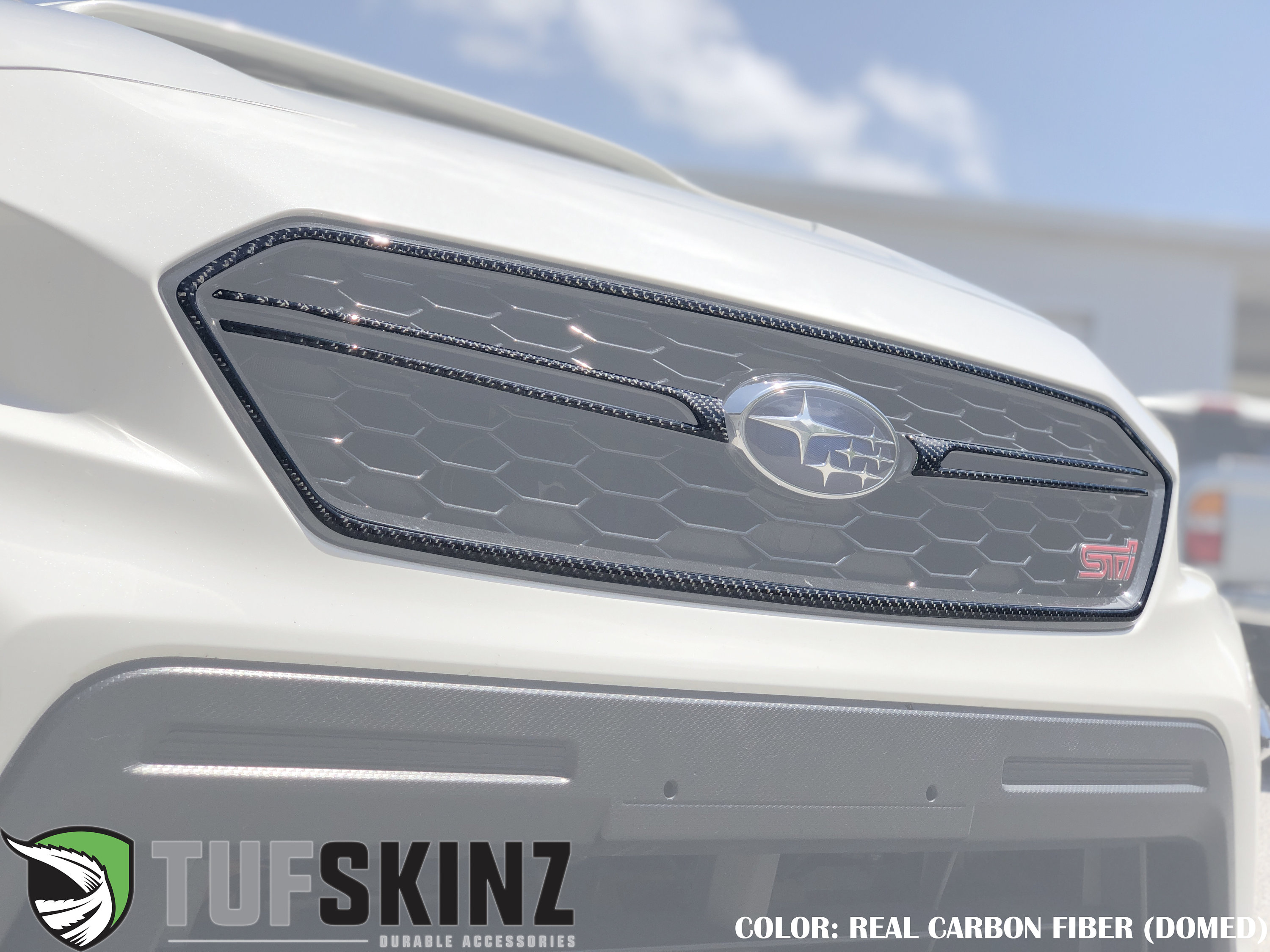 Tufskinz | Front Grill Accent - Fits 2015-2021 WRX/WRX STI - 3