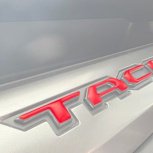 Tufskinz | Glovebox Letter Overlays - Fits 2024-2025 Tacoma - 6 Piece Kit