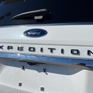 Tufskinz | Hood or Liftgate Letter Overlays Fits 2022-2024 Ford Expedition - 10 Piece Kit