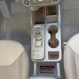 Tufskinz | Center Console Foam Inserts - Fits 2022-2025 Ford Maverick - 5 Piece Kit