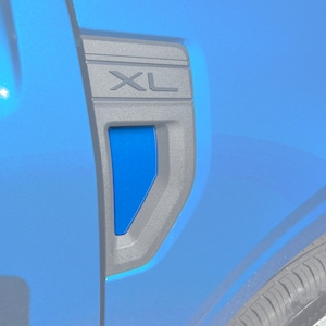 Tufskinz | Fender Emblem Insert - Fits 2022-2025 Ford Maverick - 2 Piece Kit