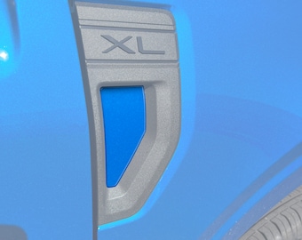 Tufskinz | Fender Emblem Insert - Fits 2022-2025 Ford Maverick - 2 Piece Kit