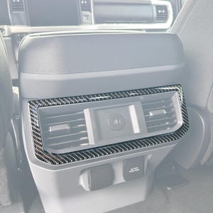 Tufskinz | Rear A.C. Vents Accent Trim Fits 2023-2026 Ford Super Duty - 1 Piece Kit