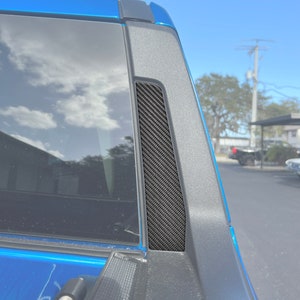 Tufskinz | Rear Outer Cab Accent Trim - Fits 2022-2025 Ford Maverick - 2 Piece Kit