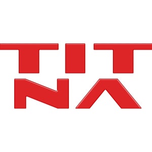 May include: Red logo with the word "TITAN" in bold, block letters.