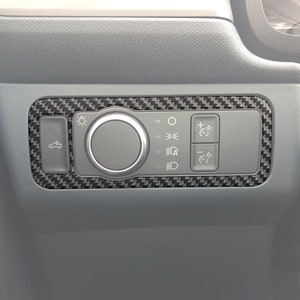 Tufskinz | Headlight Switch Accent Trim - Fits 2022-2025 Ford Maverick - 1 Piece Kit