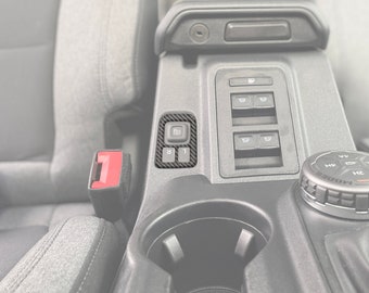 Tufskinz | Mirror Control Switch Accent Trim - Fits 2021-2026 Bronco - 1 Piece Kit