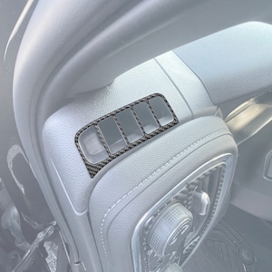 Tufskinz | Driver/Passenger Upper AC Vent Accent - Fits 2019-2021 Silverado - 2 Piece Kit