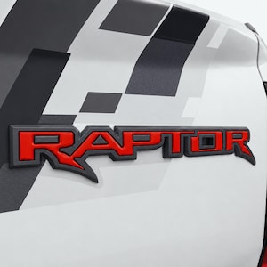 Tufskinz | Raptor bakluckeembleminlägg - Passar Ranger 2024-2026 - 3-delat kit