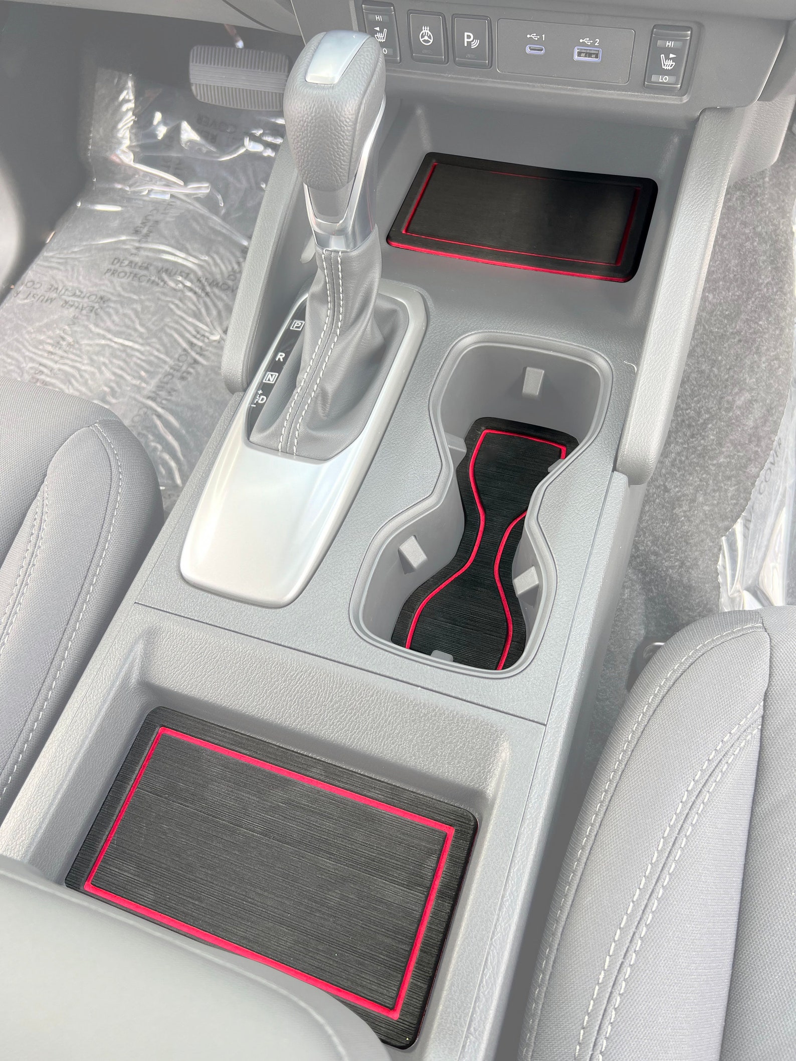 Tufskinz | Center Console Foam Inserts - Fits 2022-2026 Nissan Frontier ...