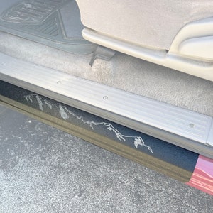 Tufskinz | Door Sill Protection Overlays - Fits 2000-2006 Tundra - 2 Piece Kit
