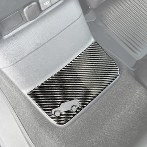 Tufskinz | Rear Center Console Kick Plate Accent Overlay - Fits 2024-2025 Land Cruiser - 1 Piece Kit
