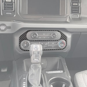 Tufskinz | Climate Control Accent Trim Fits 2021-2024 Bronco - 1 Piece Kit