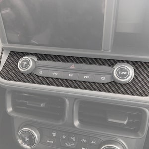 Tufskinz | Radio Control Accent Trim - Fits 2022-2024 Ford Maverick - 1 Piece Kit