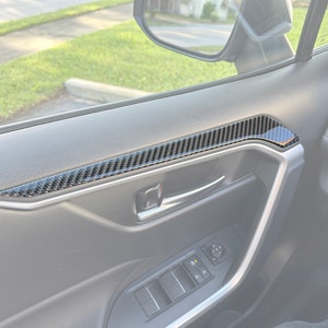 TufSkinz | Upper Armrest Overlays - Compatible with 2019-2025 Rav4 - 4 Piece Kit