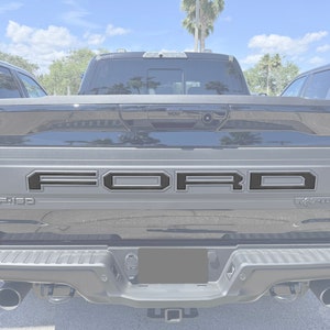 Tufskinz | Tailgate Letter Inserts - Fits 2024-2025 F-150 Raptor - 4 Piece Kit