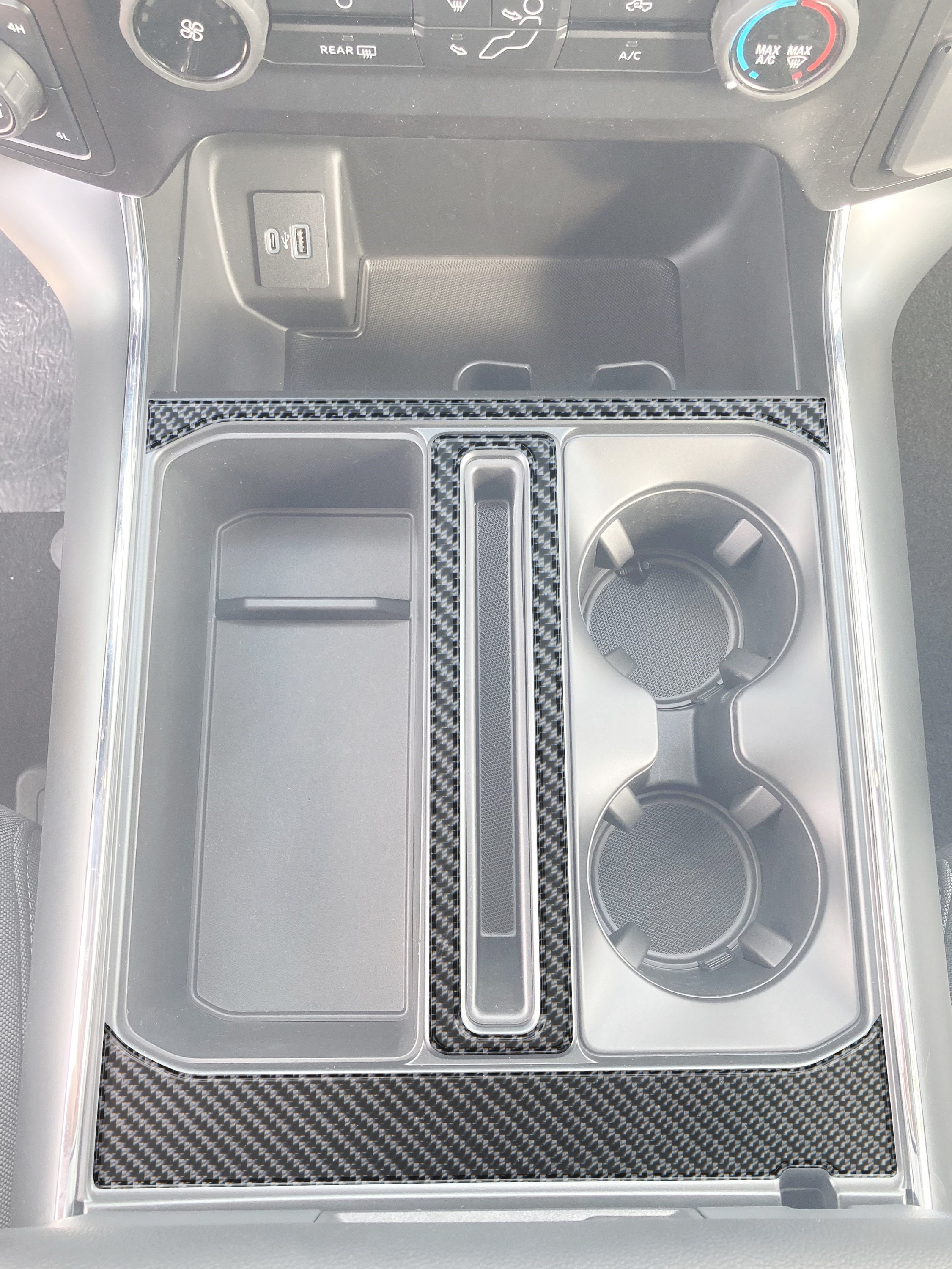 2021 ford 2024 f150 cup holder