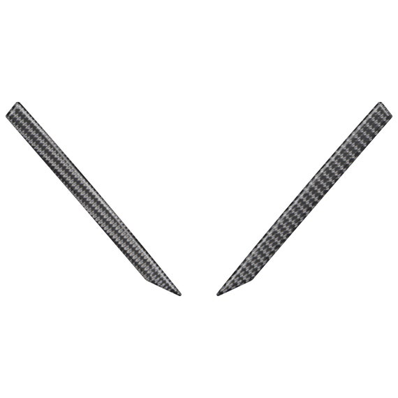 TufSkinz | サイドミラーアクセントオーバーレイ - 2016-2023 Toyota Tacomaに対応 - 4ピースキット TufSkinz inlay for Ranger Raptor emblem, running boards and grill (forged  carbon)