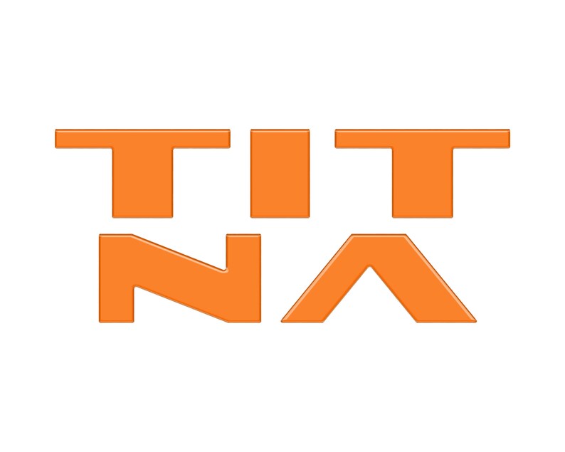 May include: Orange logo with the text "TITNA" in a bold, sans-serif font.