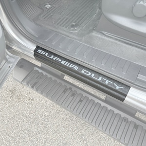 Tufskinz | Front Door Sill Protection - Fits 2023-2025 Super Duty - 2 Pc Kit