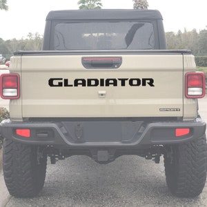 Tufskinz | Tailgate Letter - Compatible with 2019-2025 Gladiator - 13 Piece Kit